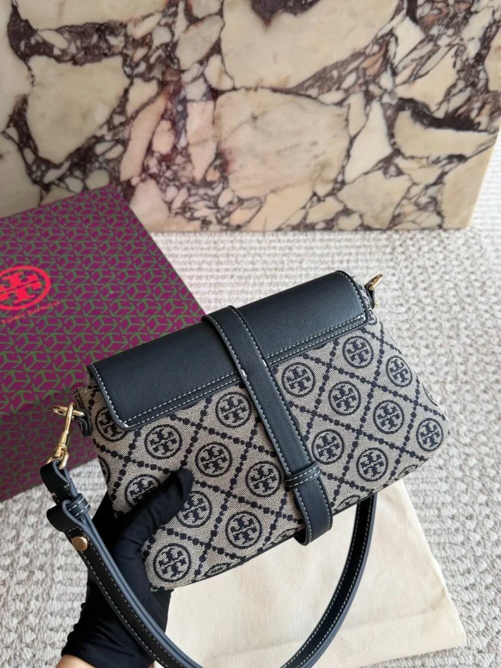 Tory Burch material monogram